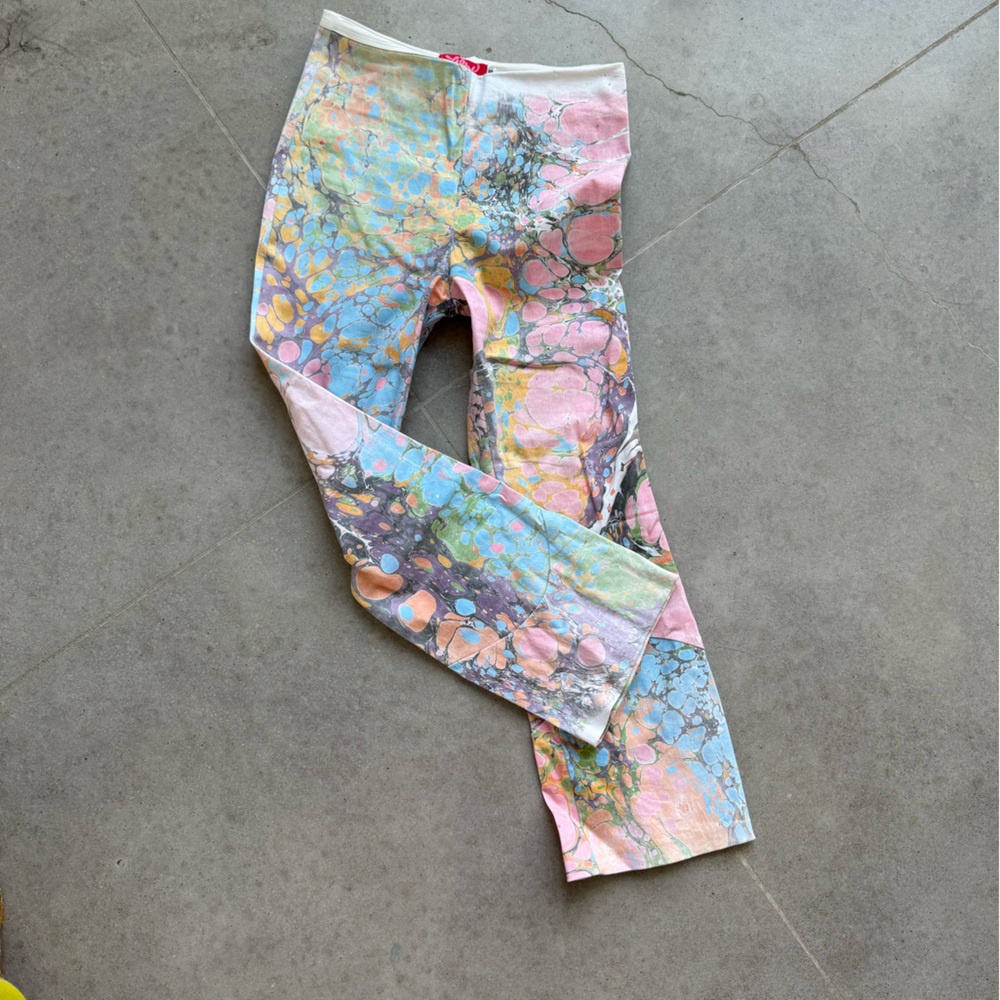 Lefty from Free People Psychedelic Dyed Pull On Jeans Small